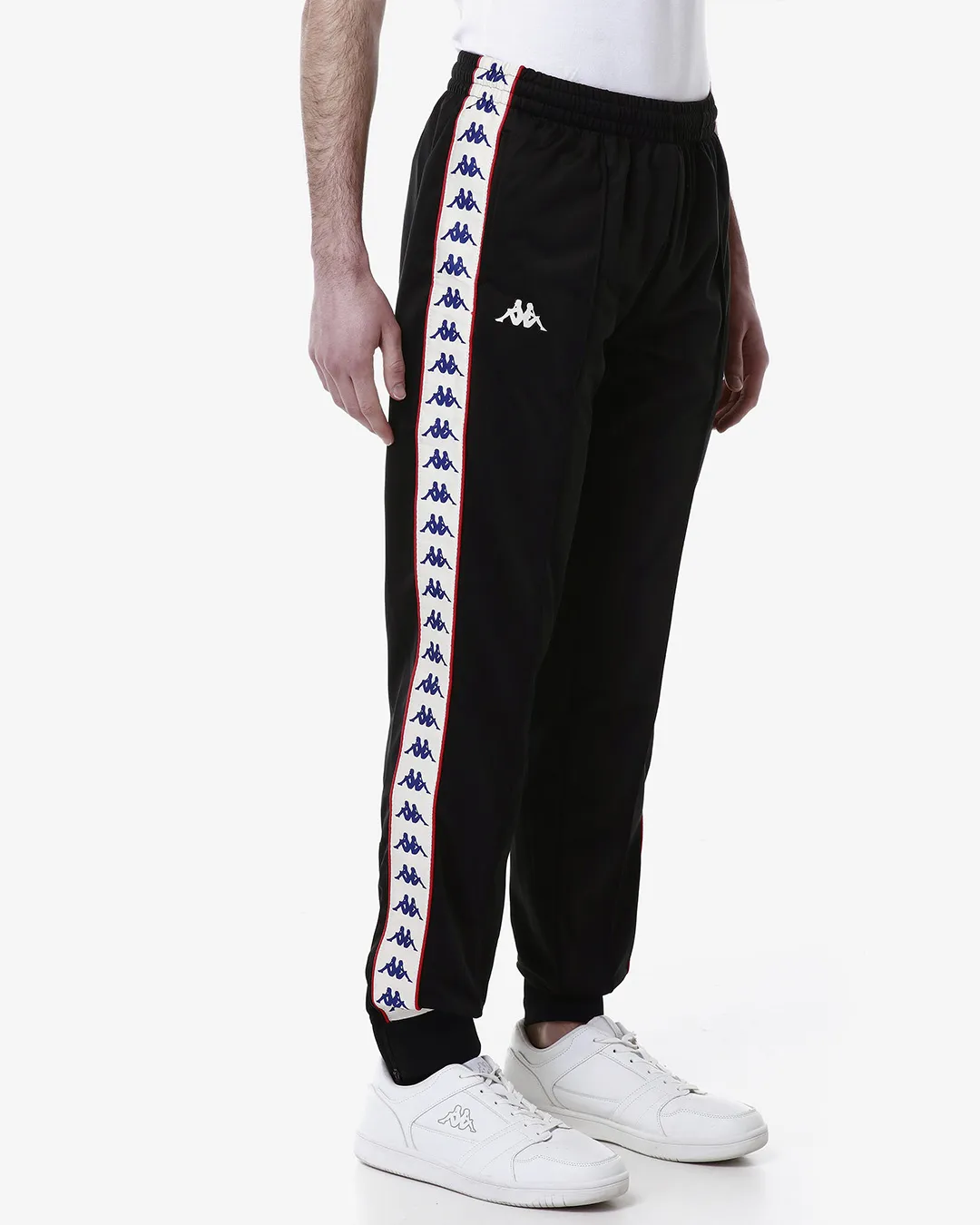 Siyah 222 Banda Rastoria Slim Erkek Siyah Regular Fit Performance Eşofman Altı