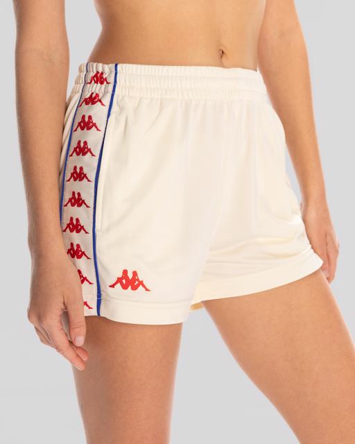 Beyaz 222 Banda Ladytread Kadın Beyaz Regular Fit Şort - KAPPA® Türkiye
