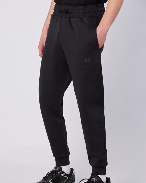 Siyah Logo Jaken Erkek Siyah Regular Fit Eşofman Altı - KAPPA® Türkiye