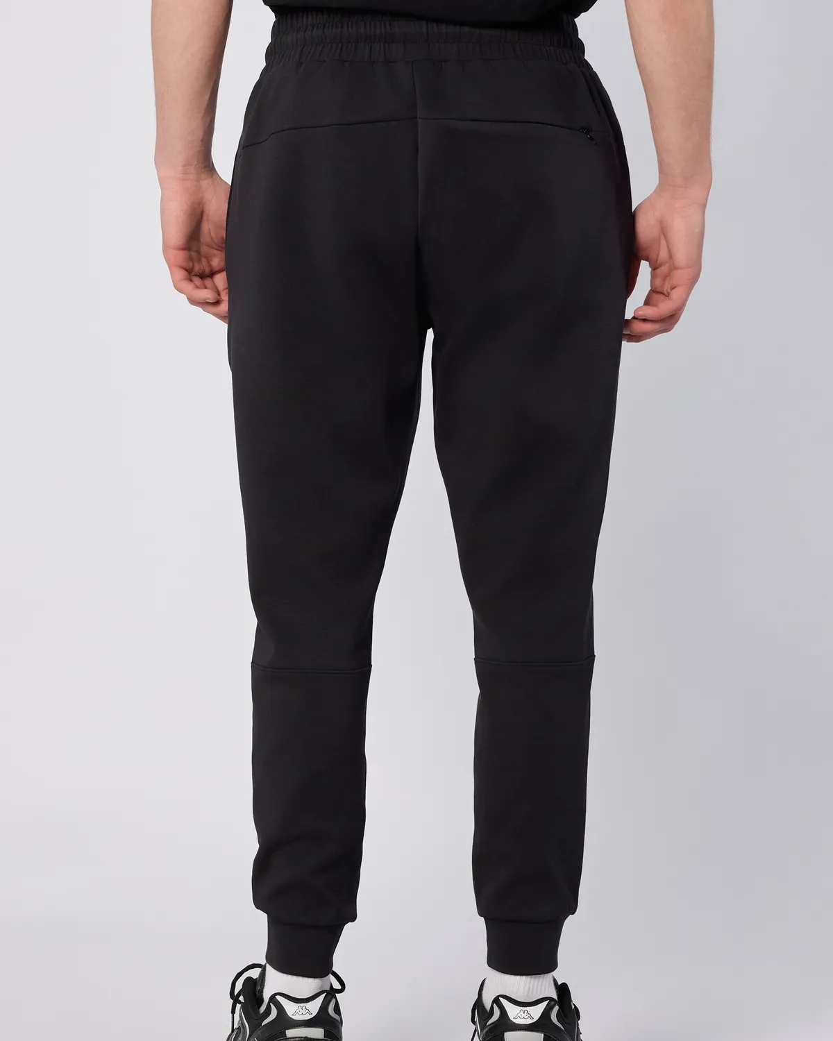 Siyah Logo Jaken Erkek Siyah Regular Fit Eşofman Altı