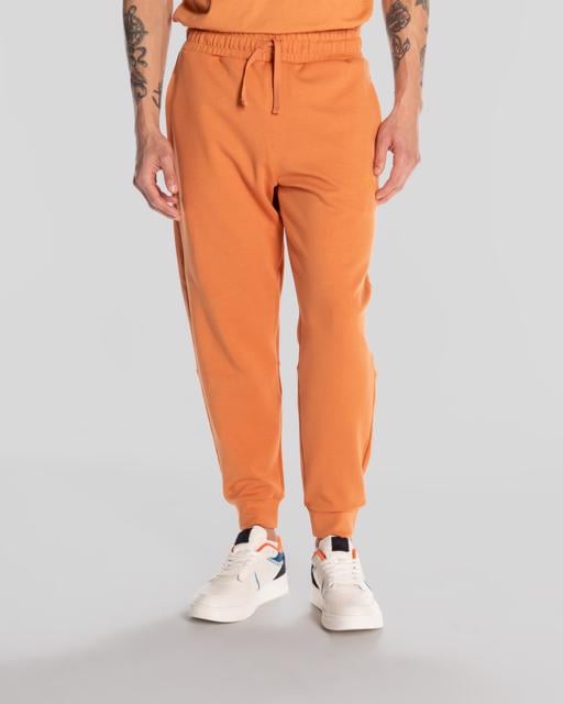 Kahverengi Logo Jaken Erkek Camel Regular Fit Eşofman Altı - KAPPA® Türkiye