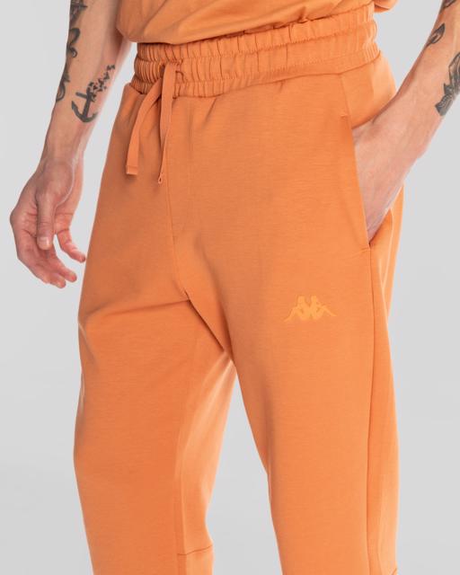 Kahverengi Logo Jaken Erkek Camel Regular Fit Eşofman Altı - KAPPA® Türkiye