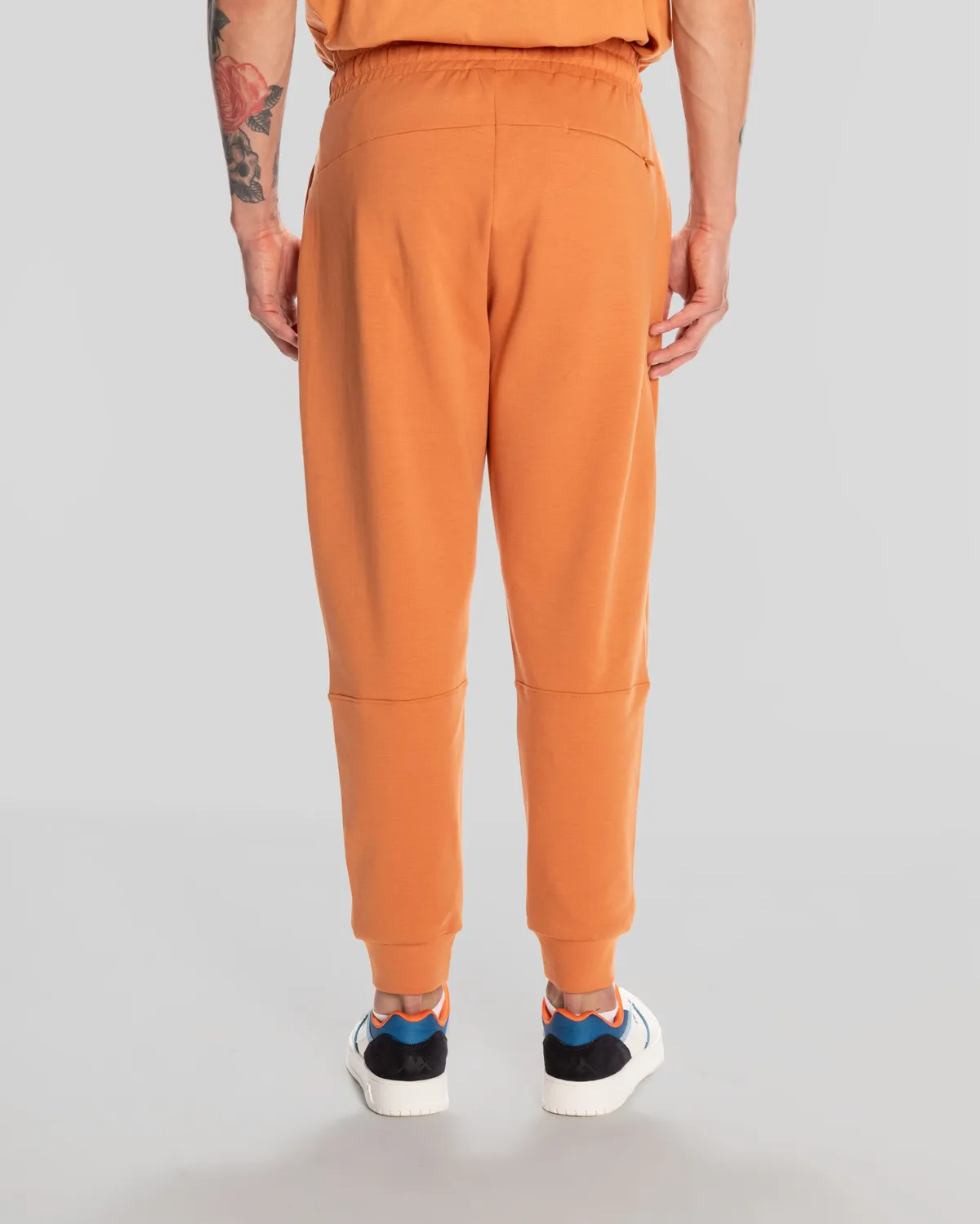 Kahverengi Logo Jaken Erkek Camel Regular Fit Eşofman Altı