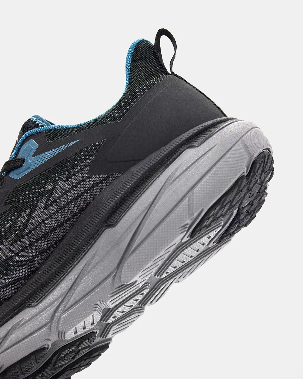 Siyah Sangha Unisex Siyah-Mavi Spor Ayakkabı