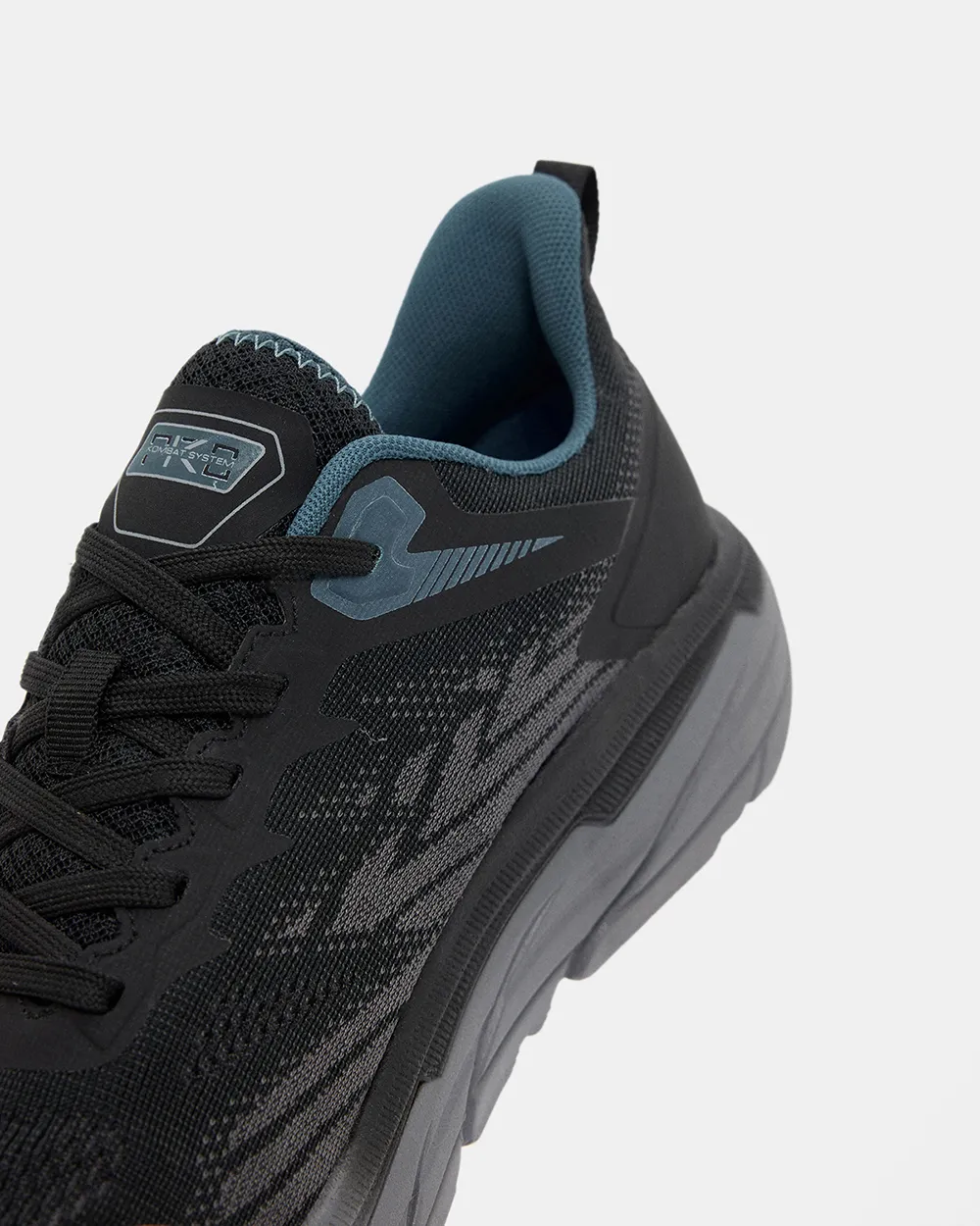 Siyah Sangha Unisex Siyah-Mavi Spor Ayakkabı