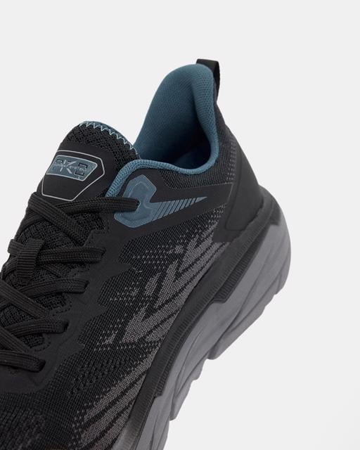 Siyah Sangha Unisex Siyah-Mavi Spor Ayakkabı - KAPPA® Türkiye