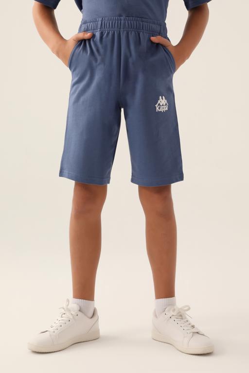 Mavi Authentic  Chad Erkek Çocuk Mavi-Yeşil Regular Fit Şort - KAPPA® Türkiye