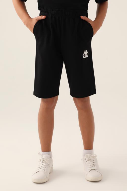 Siyah Authentic  Chad Erkek Çocuk Antrasit Regular Fit Şort - KAPPA® Türkiye