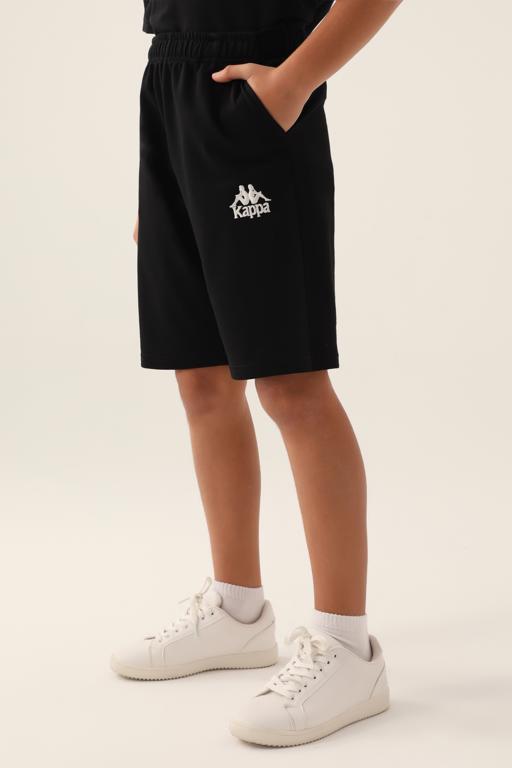 Siyah Authentic  Chad Erkek Çocuk Antrasit Regular Fit Şort - KAPPA® Türkiye