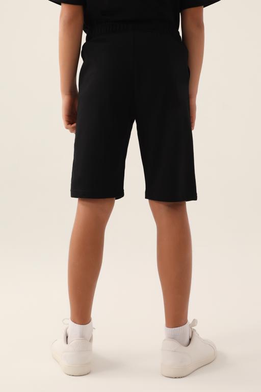 Siyah Authentic  Chad Erkek Çocuk Antrasit Regular Fit Şort - KAPPA® Türkiye