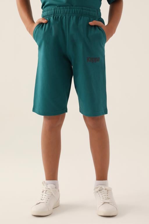 Mavi Authentic  Chaim Erkek Çocuk Mavi-Yeşil Regular Fit Şort - KAPPA® Türkiye