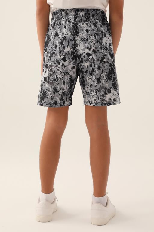 Siyah Authentic  Charles Erkek Çocuk Antrasit Regular Fit Şort - KAPPA® Türkiye