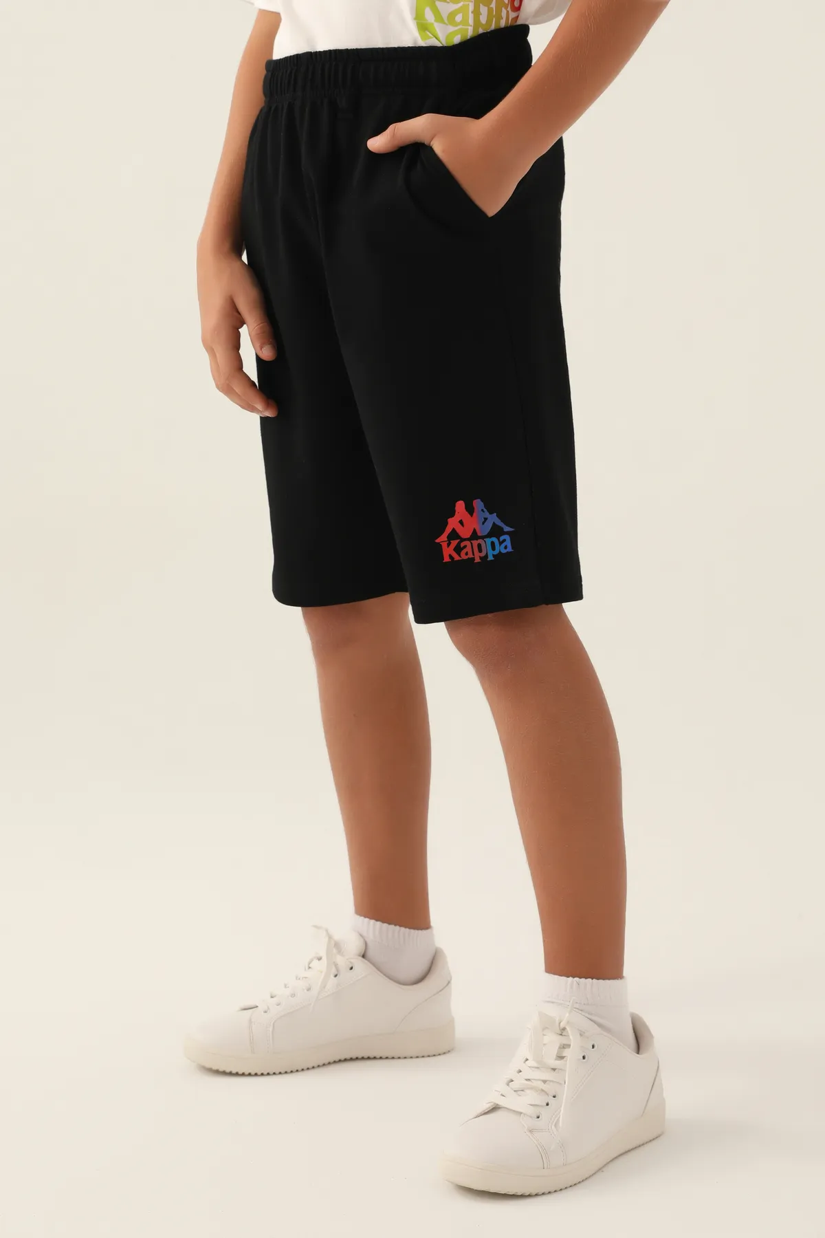 Siyah Authentic Clark Erkek Çocuk Antrasit Regular Fit Şort