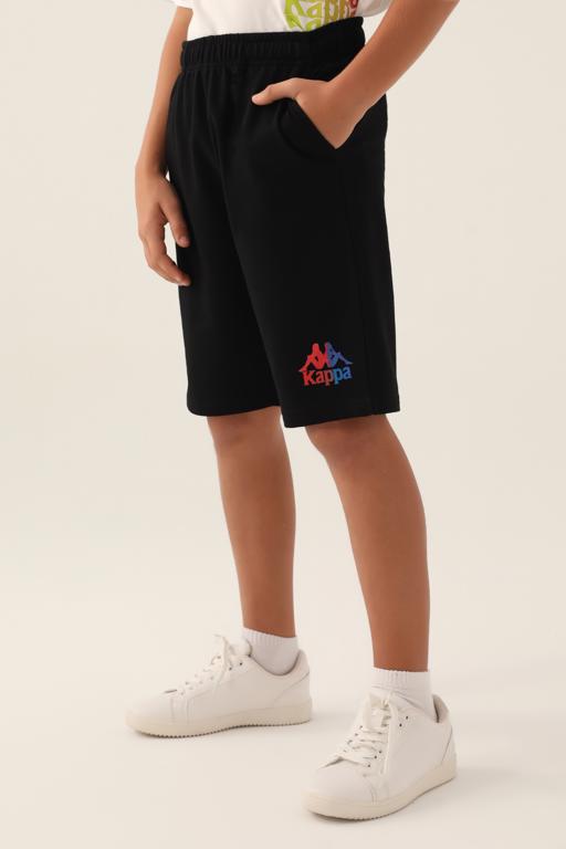 Siyah Authentic Clark Erkek Çocuk Antrasit Regular Fit Şort - KAPPA® Türkiye