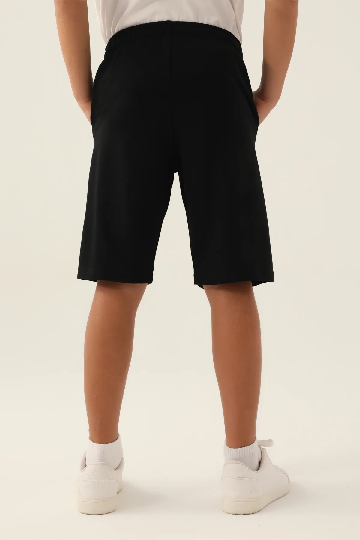 Siyah Authentic Clark Erkek Çocuk Antrasit Regular Fit Şort