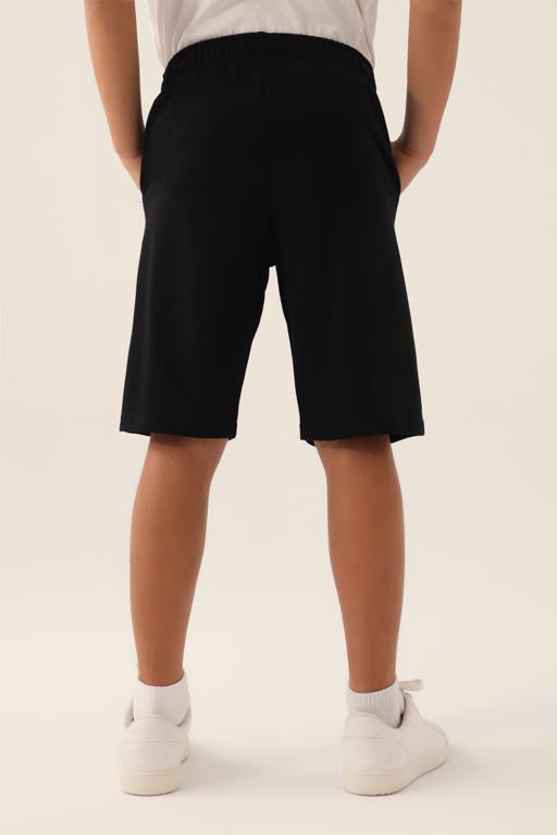 Siyah Authentic Clark Erkek Çocuk Antrasit Regular Fit Şort - KAPPA® Türkiye