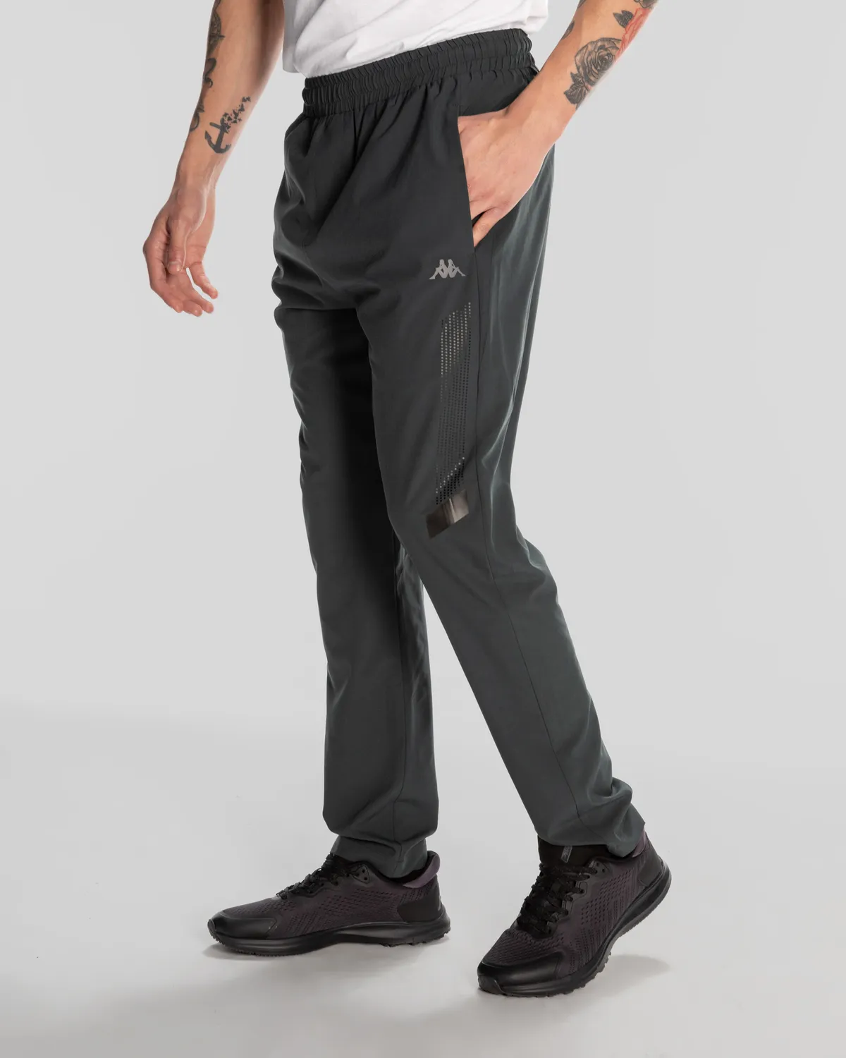 Siyah Kombat Victor Pants Erkek Antrasit Eşofman Altı