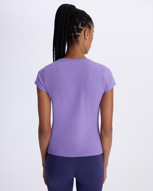 Mor Logo Jendy Kadın Mor Regular Fit Tişört - KAPPA® Türkiye