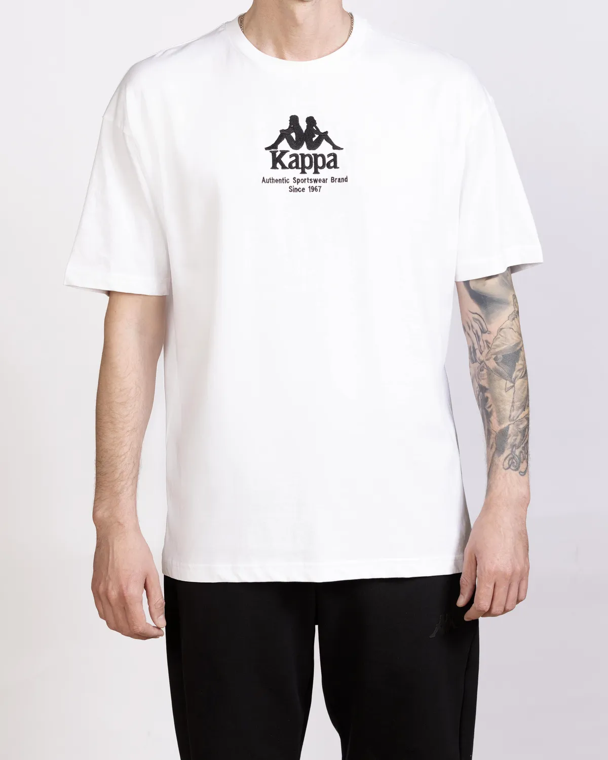 Beyaz Authentic Gastor Erkek Beyaz Regular Fit Tişört