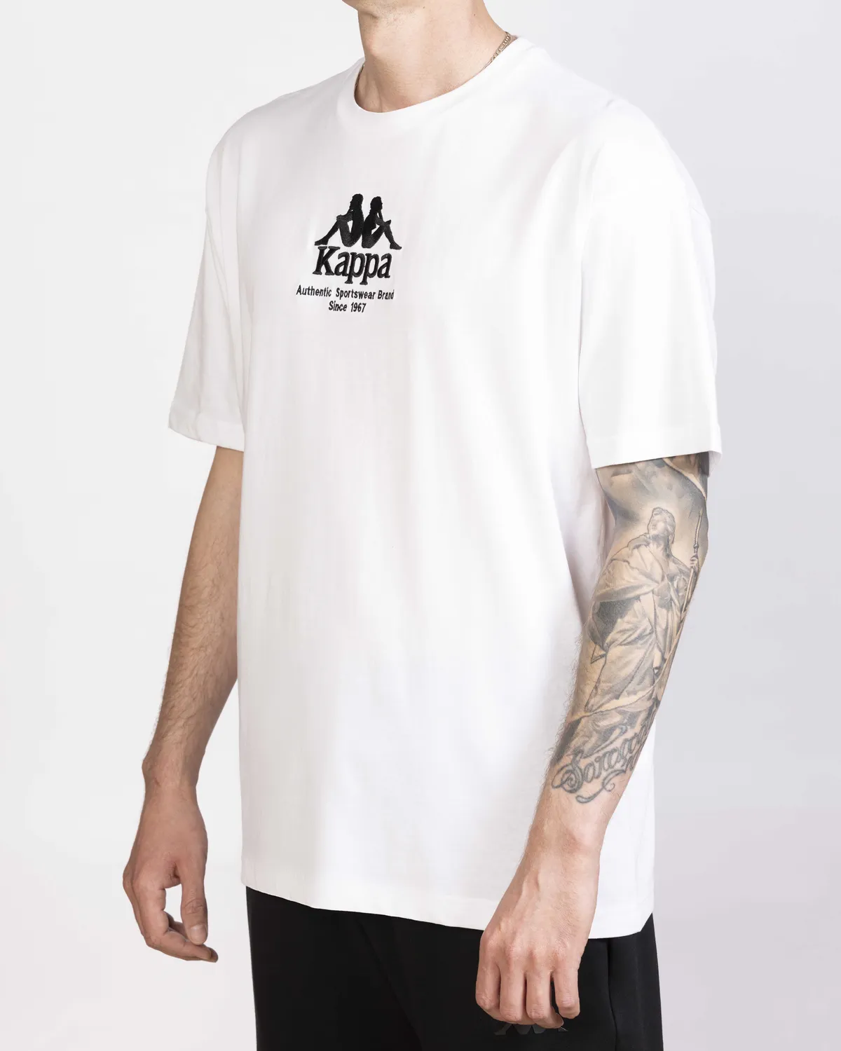 Beyaz Authentic Gastor Erkek Beyaz Regular Fit Tişört