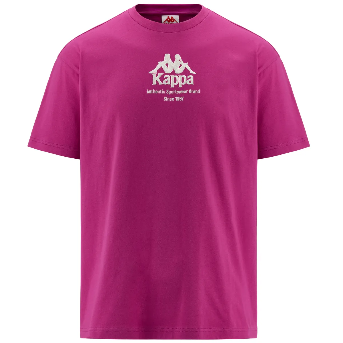 Pembe Authentic Gastor Erkek Fuşya Pembe Regular Fit Tişört