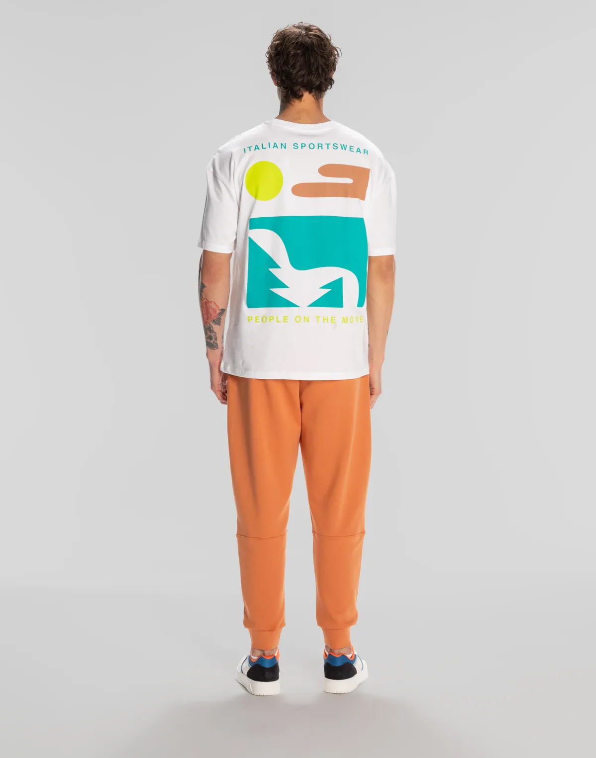 Beyaz Kappa Sport Floyd Tshirt Erkek Beyaz Regular Fit Tişört