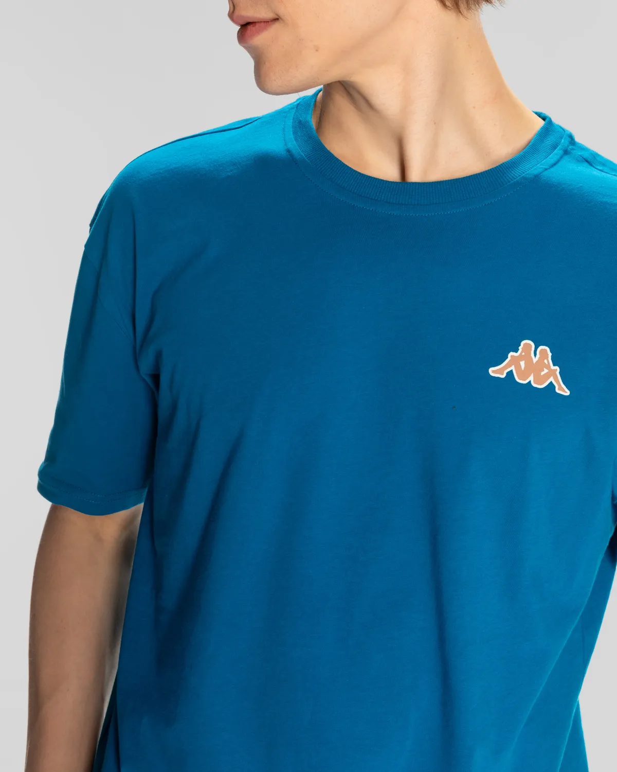 Mavi Kappa Sport Floyd Tshirt Erkek Mavi Regular Fit Tişört