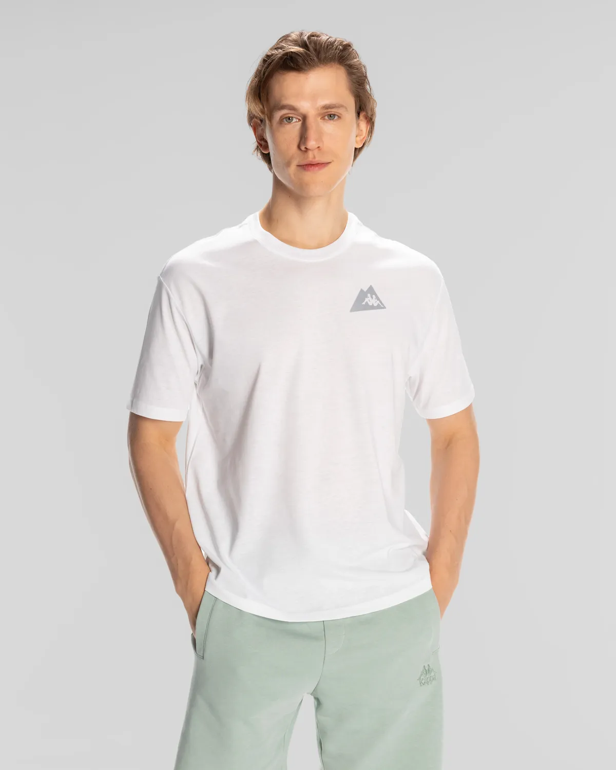 Beyaz Frotis Erkek Beyaz Regular Fit Tişört