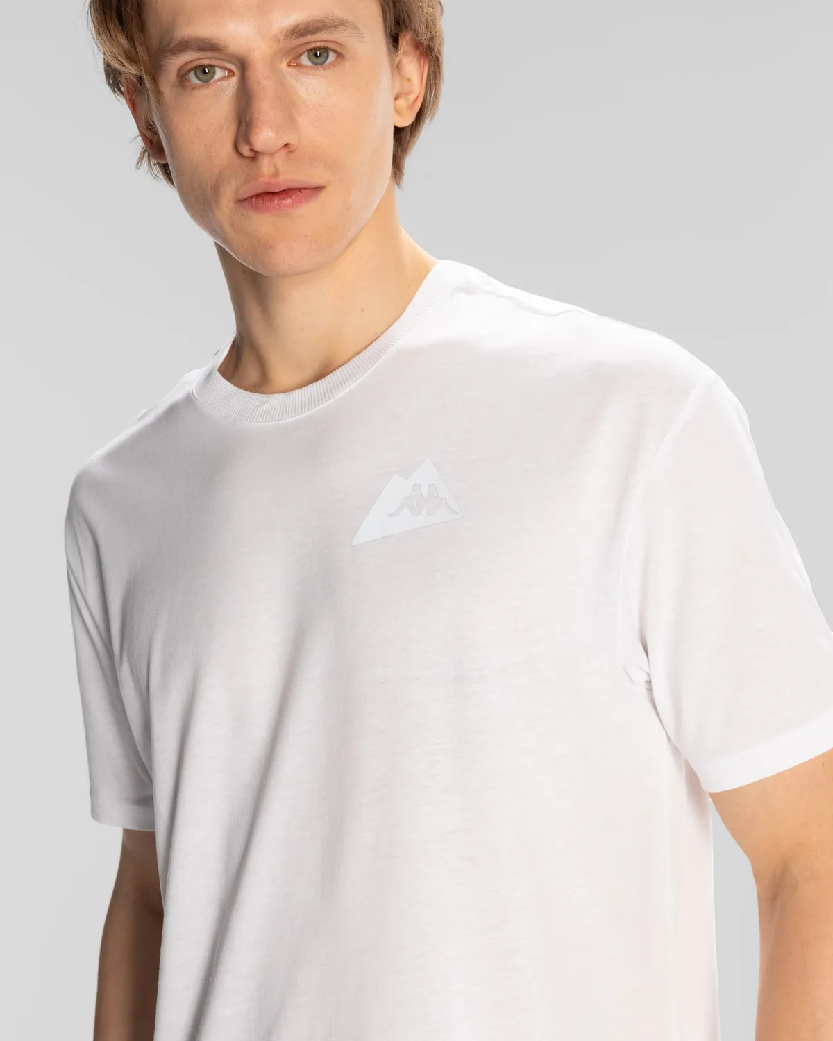 Beyaz Frotis Erkek Beyaz Regular Fit Tişört