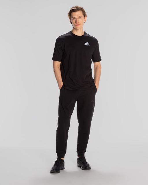Siyah Frotis Erkek Siyah Regular Fit Tişört - KAPPA® Türkiye