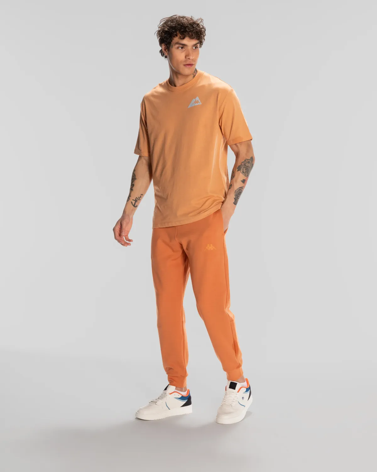 Kahverengi Frotis Erkek Camel Regular Fit Tişört