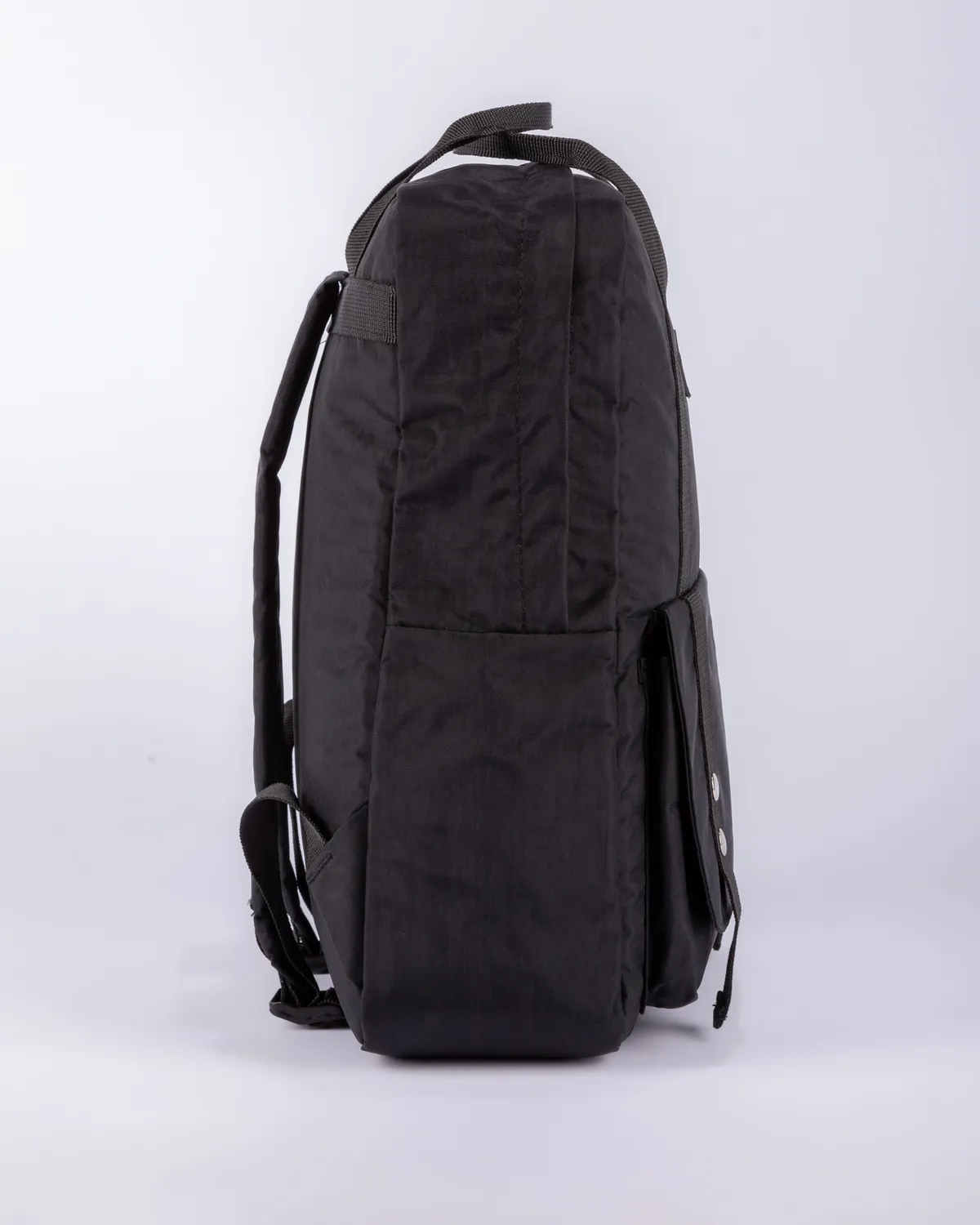 Siyah Gash Unisex Siyah Sırt Çantası