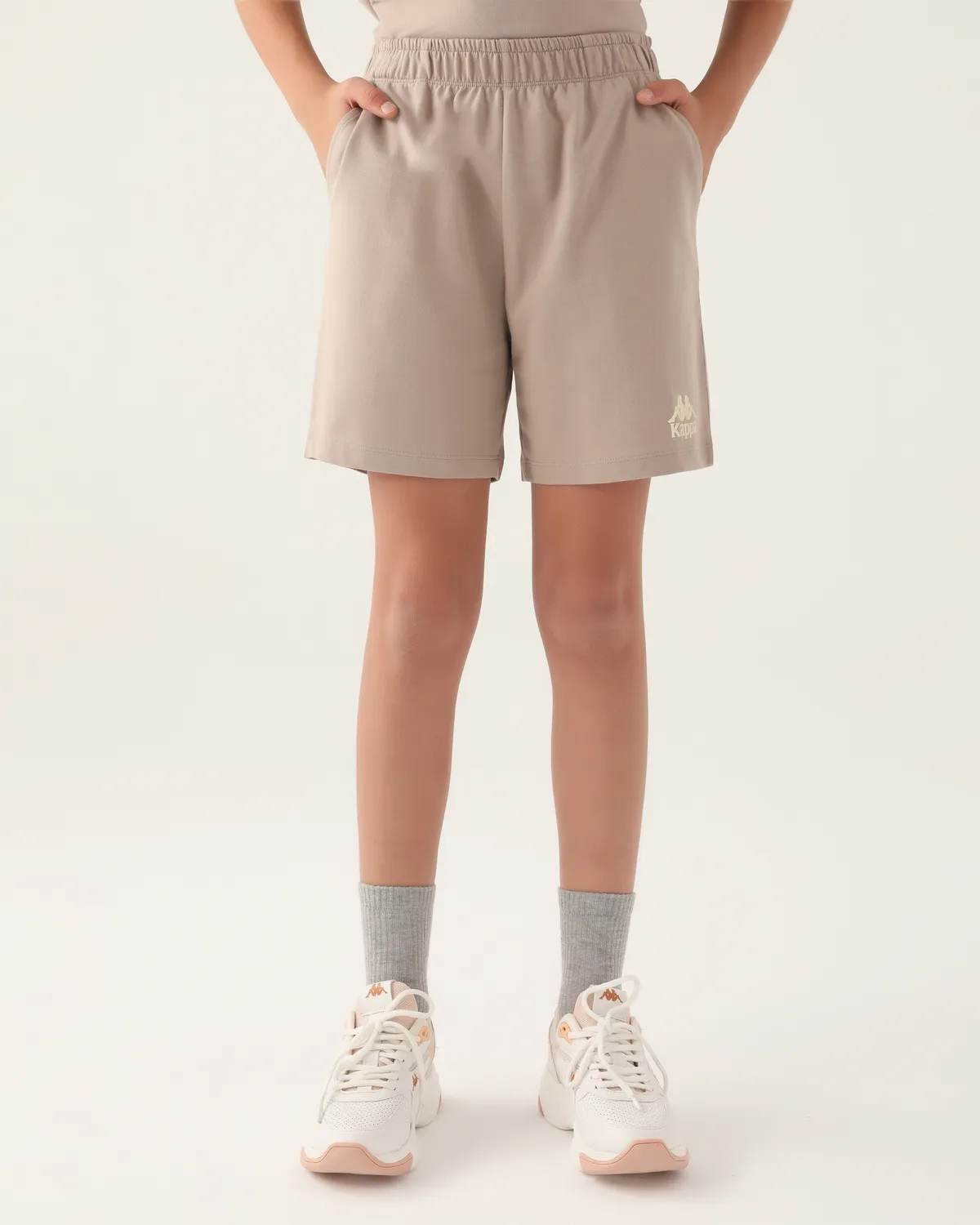 Bej Authentic Chande Kız Çocuk Bej Regular Fit Şort