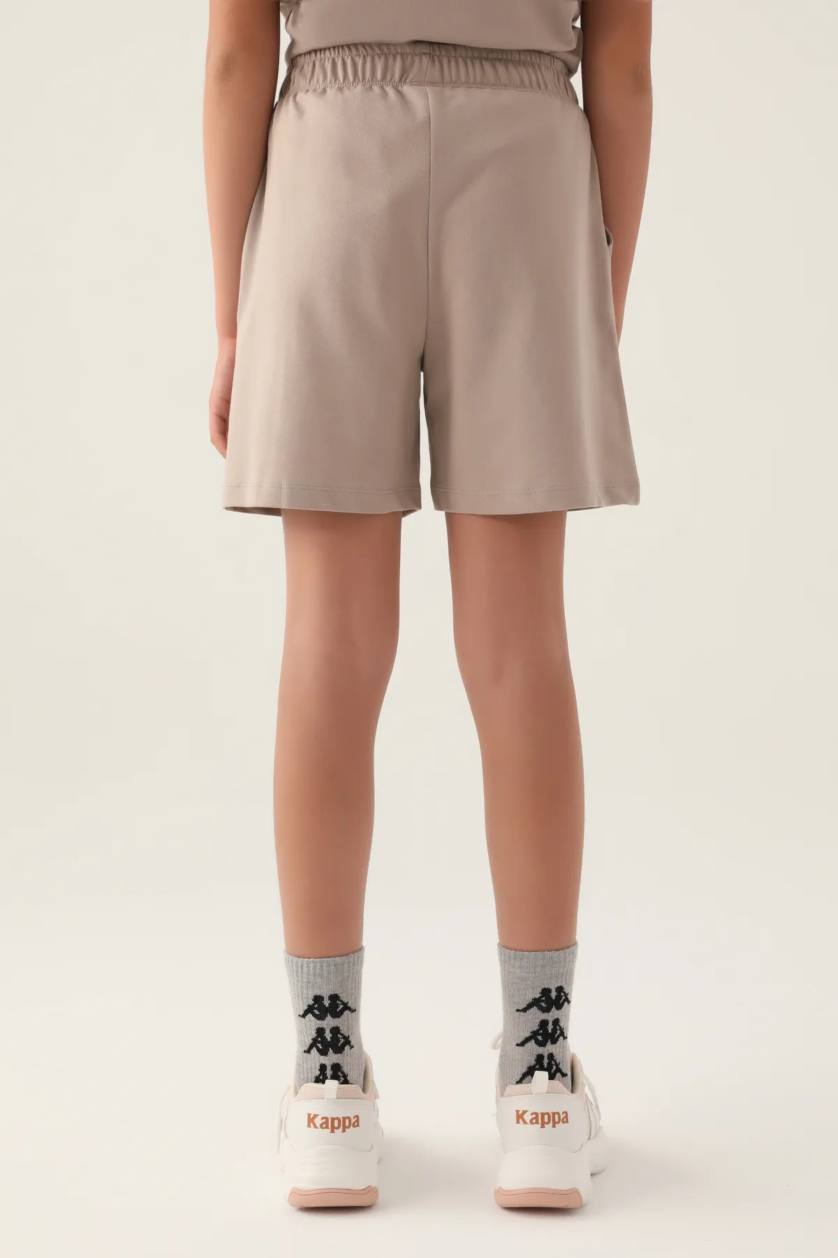 Bej Authentic Chande Kız Çocuk Bej Regular Fit Şort
