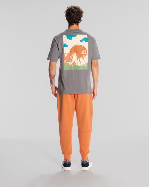 Mavi Kunio Erkek Gri-Mavi Regular Fit Tişört - KAPPA® Türkiye