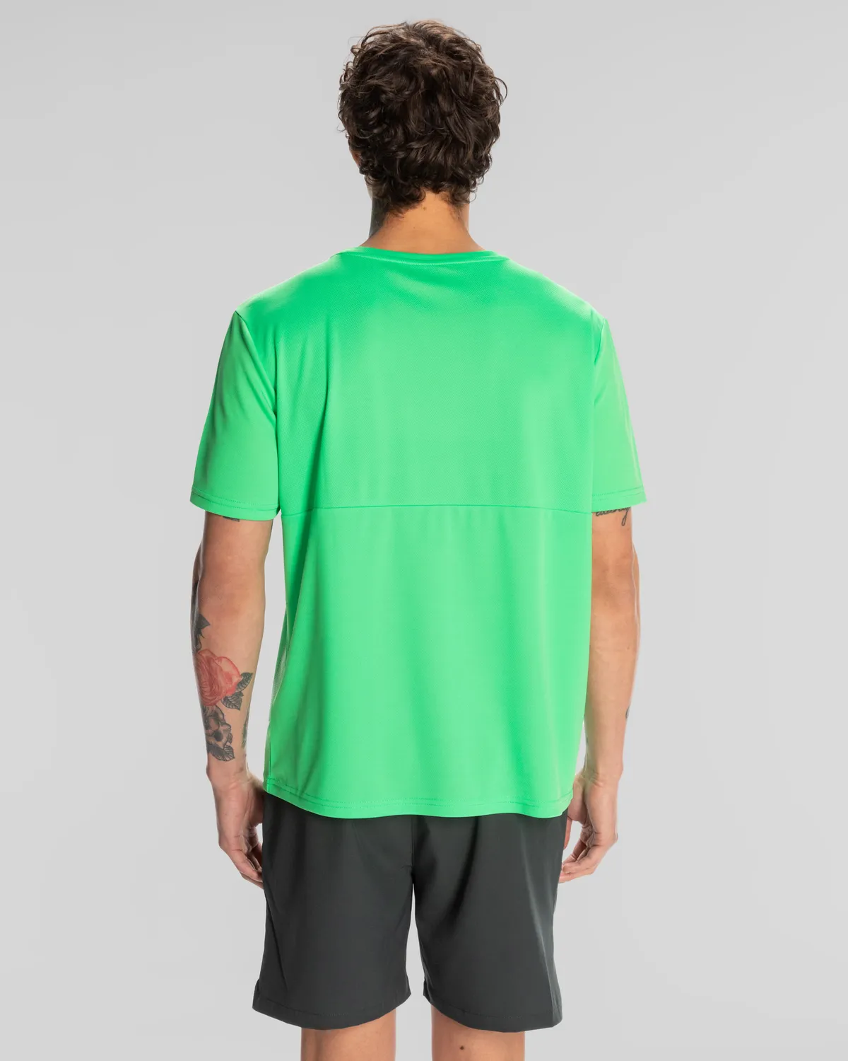 Yeşil Kombat Morton Erkek Yeşil-Siyah Regular Fit Tişört