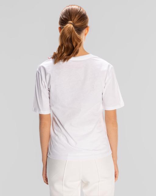 Beyaz Sport Viola T.Shirt Kadın Beyaz Regular Fit Tişört - KAPPA® Türkiye