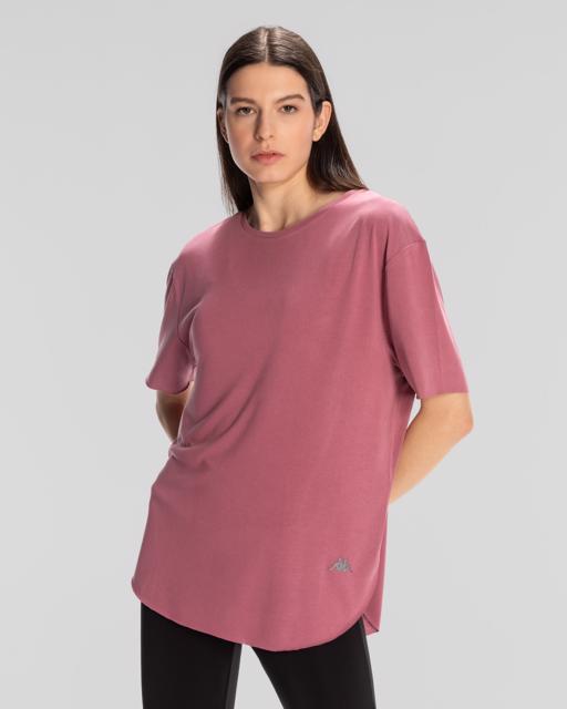 Pembe Elsie Kadın Gül Kurusu Regular Fit Tişört - KAPPA® Türkiye