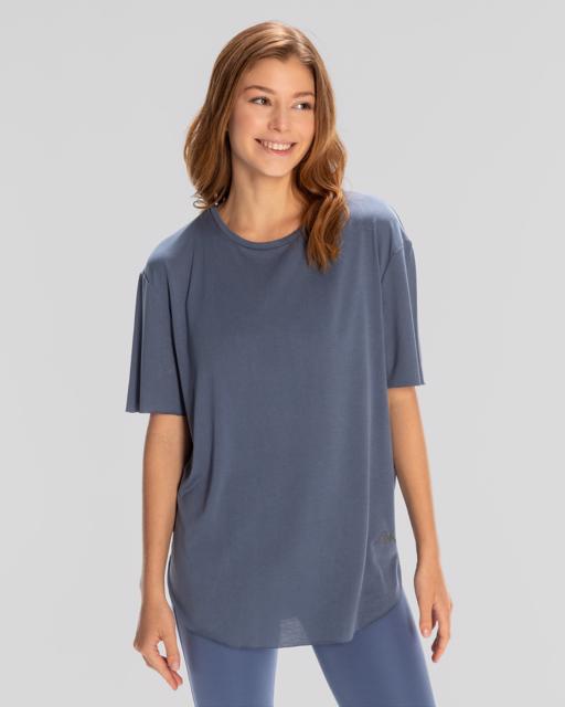 Mavi Elsie Kadın Mavi Regular Tişört - KAPPA® Türkiye