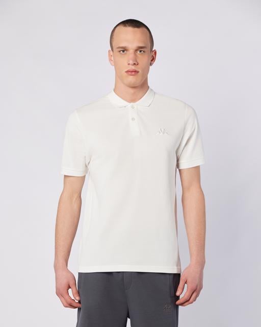Beyaz Authentic Ferior Erkek Beyaz Regular Fit Polo Yaka Tişört - KAPPA® Türkiye