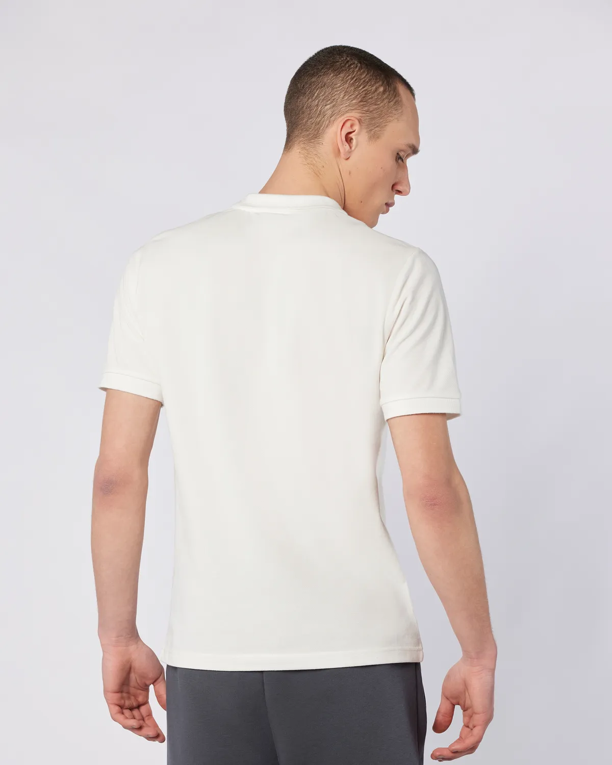 Beyaz Authentic Ferior Erkek Beyaz Regular Fit Polo Yaka Tişört