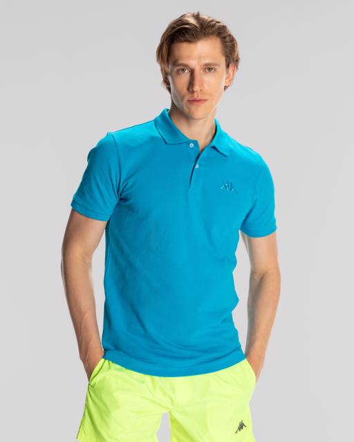 Mavi Authentic Ferior Erkek Mavi Regular Fit Polo Yaka Tişört - KAPPA® Türkiye