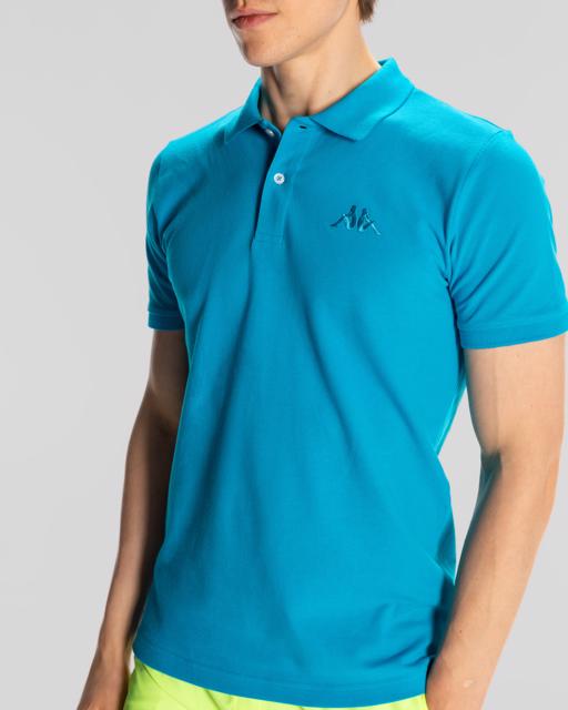 Mavi Authentic Ferior Erkek Mavi Regular Fit Polo Yaka Tişört - KAPPA® Türkiye
