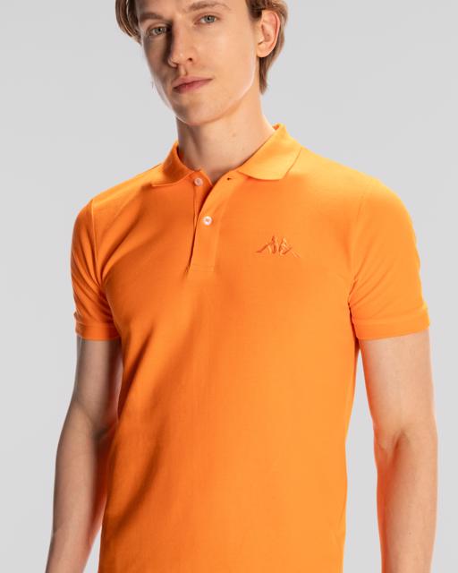 Turuncu Authentic Ferior Erkek Turuncu Regular Fit Polo Yaka Tişört - KAPPA® Türkiye