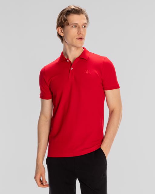 Kırmızı Authentic Ferior Erkek Kırmızı Regular Fit Polo Yaka Tişört - KAPPA® Türkiye