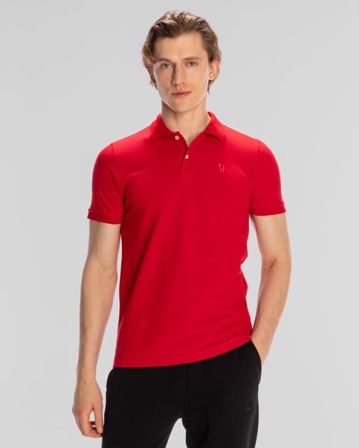Kırmızı Authentic Ferior Erkek Kırmızı Regular Fit Polo Yaka Tişört - KAPPA® Türkiye