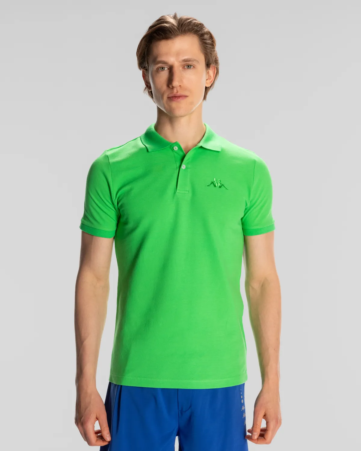 Yeşil Authentic Ferior Erkek Yeşil Regular Fit Polo Yaka Tişört