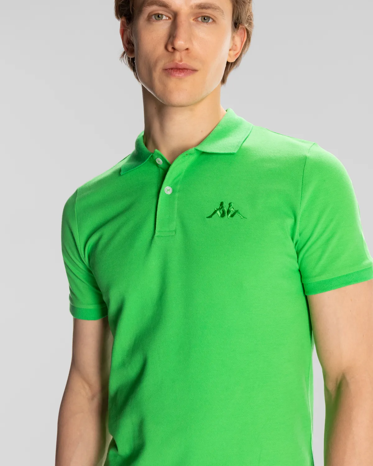 Yeşil Authentic Ferior Erkek Yeşil Regular Fit Polo Yaka Tişört