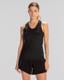 Survivor Woman Tank 1 Kadın Siyah-Kırmızı Regular Fit Atlet