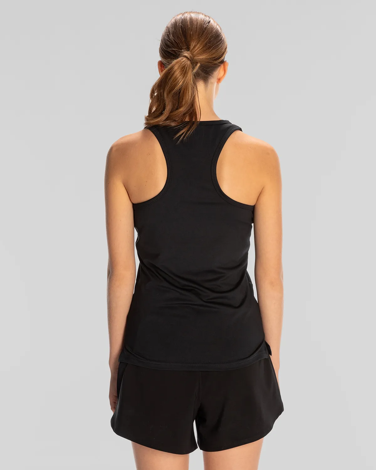 Siyah Survivor Woman Tank 1 Kadın Siyah-Mavi Regular Fit Atlet